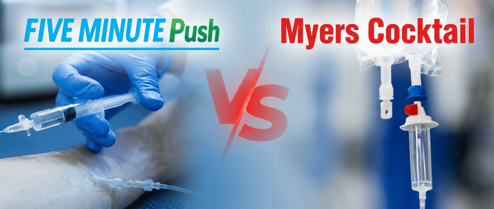 Five Minute Push beats Myers Cocktail